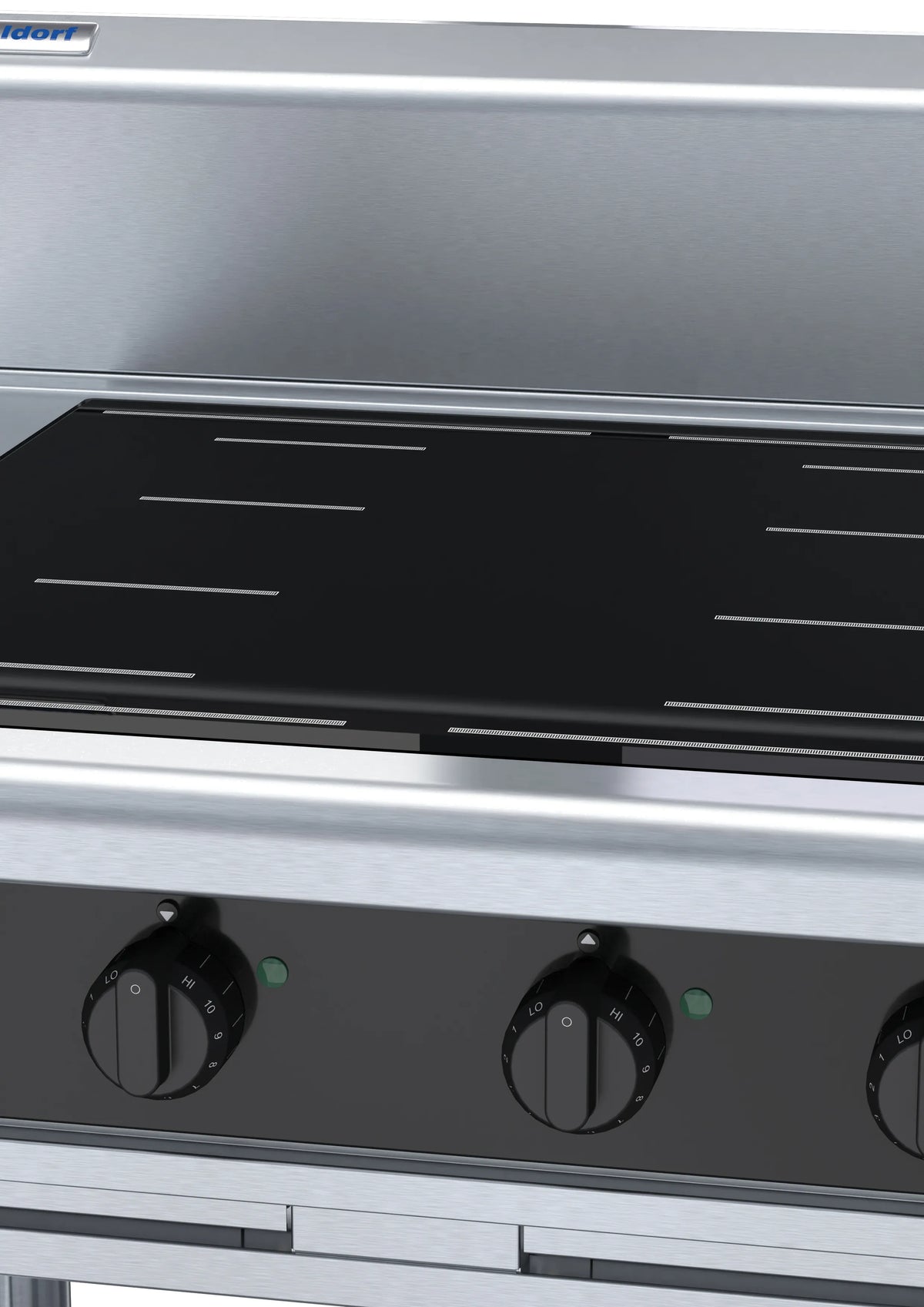 Waldorf Bold Inb8400F Ls 900Mm Electric Induction Cooktop Leg Stand