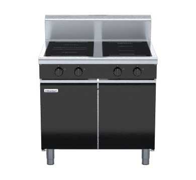 Waldorf Bold Inb8400R3F Cd 900Mm Electric Induction Cooktop Cabinet Base