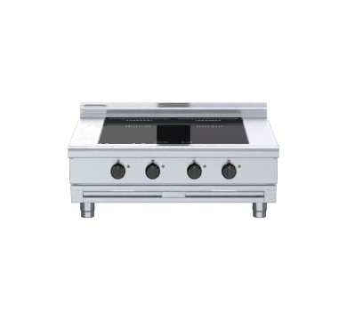 Waldorf 800 Series Inl8400F B 900Mm Electric Induction Cooktop Low Back Version Bench Model