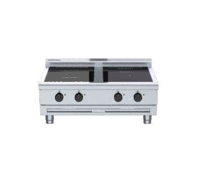 Waldorf 800 Series Inl8400R3F B 900Mm Electric Induction Cooktop Low Back Version Bench