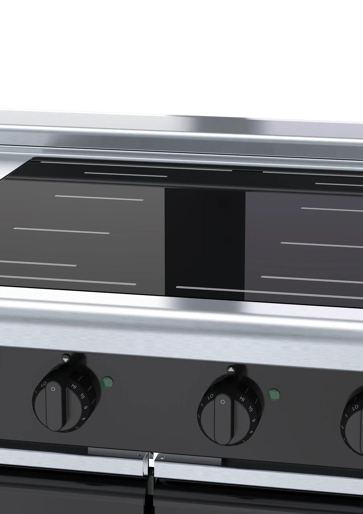 Waldorf Bold Inlb8400F Cd 900Mm Electric Induction Cooktop Low Back Version Cabinet Base