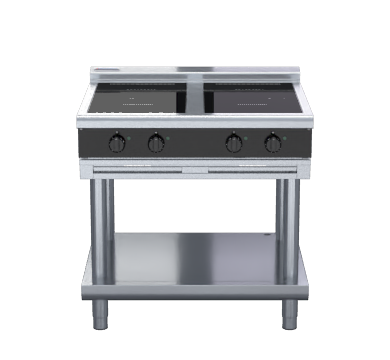 Waldorf Bold Inlb8400R3 Ls 900Mm Electric Induction Cooktop Low Back Version Leg Stand