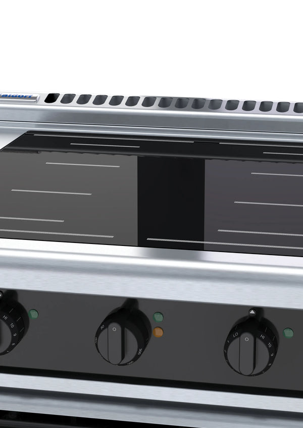 Waldorf Bold Inlb8410Ecf 900Mm Induction Range Convection Oven Low Back Version