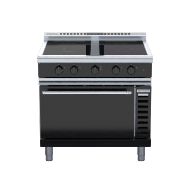 Waldorf Bold Inlb8410Ecr3 900Mm Induction Range Convection Oven Low Back Version