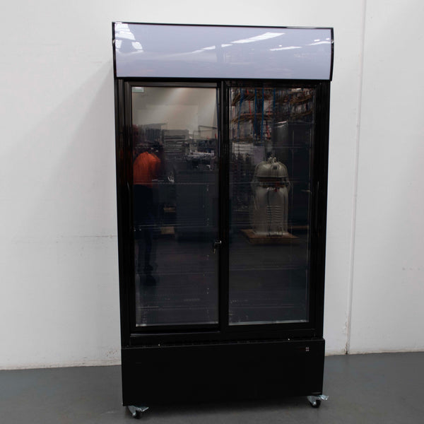 Thermaster LG-1000SDBP Upright Drink Fridge