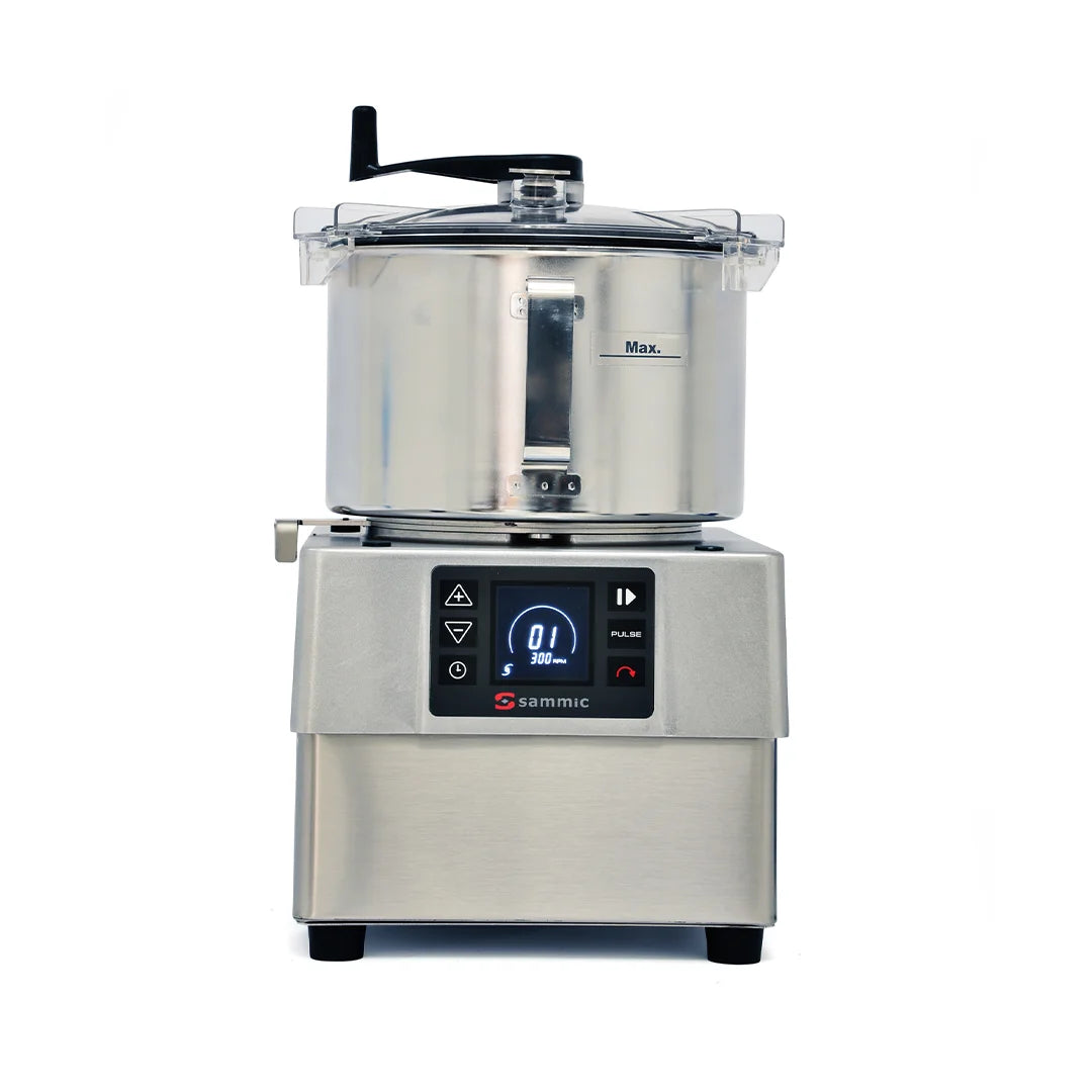 Sammic ultra variable speed 5.5l vertical cutter-mixer - 230v/50hz/1~ (10amp)