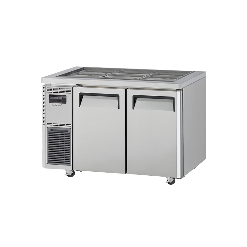 Turbo Air 2 Door Salad Prep Fridge 1200mm KSR12-2-N - Whisk Hospitality - KSR12-2-N