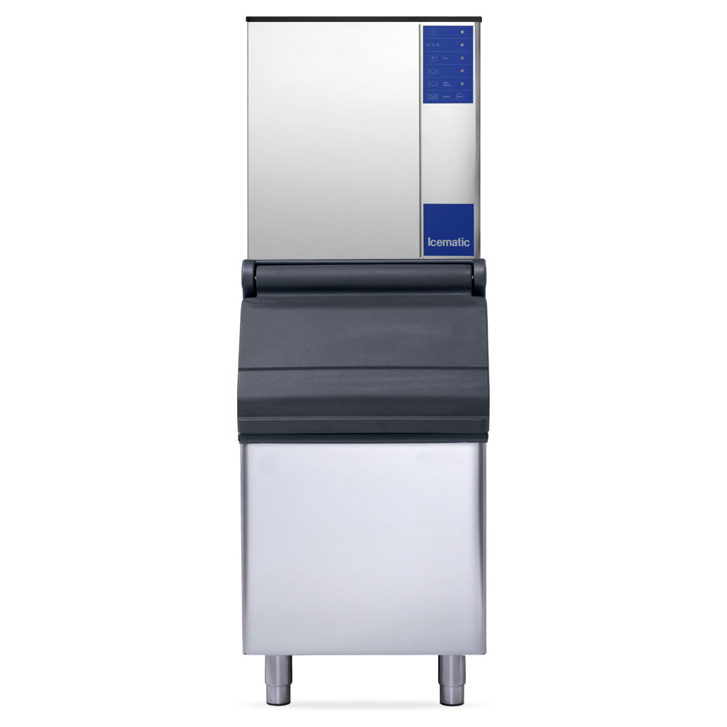 Icematic 130kg High Production Half Dice Ice Machine