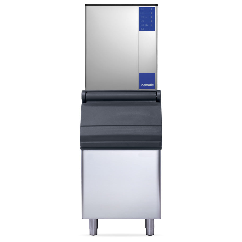 Icematic 200kg High Production Slim Line Full Dice Ice Machine