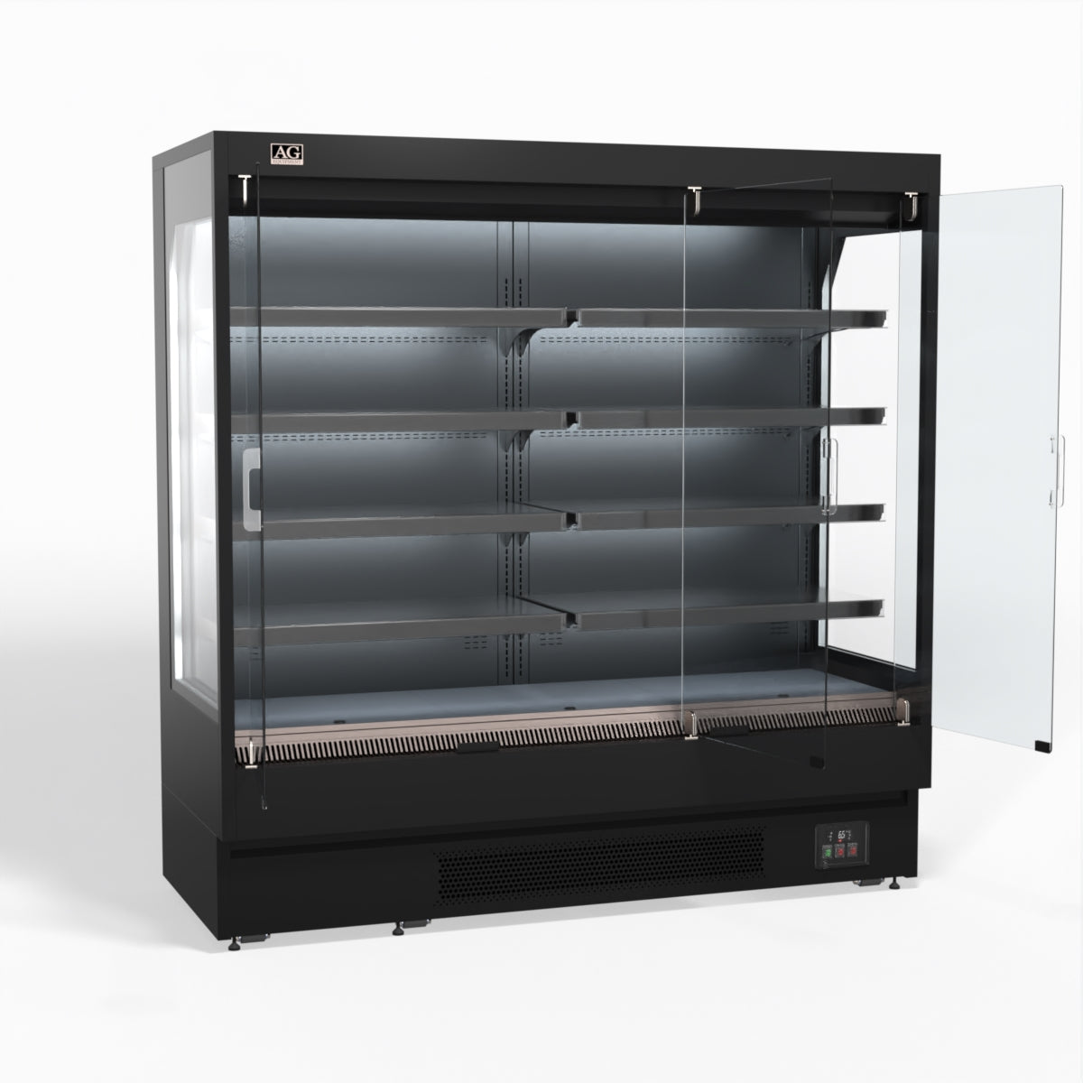 AG 1940mm Supermarket Multi Deck Showcase 3 door Glass Fridge MSD2000