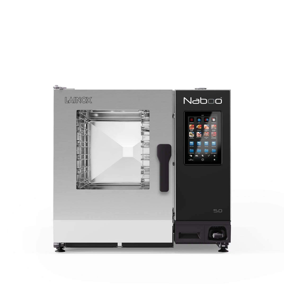 LAINOX 6 x1/1GN Electric Direct Steam Combi Oven with Touch Screen Controls