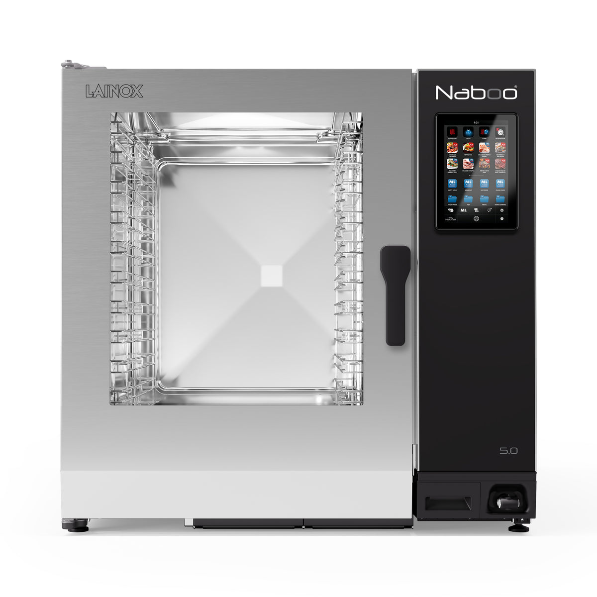 LAINOX 10 x 2/1GN Electric Direct Steam Combi Oven with Touch Screen Controls