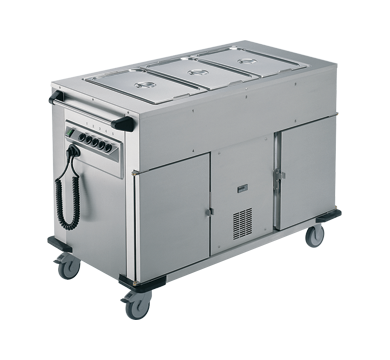 Rieber Norm Iii 1 1K Bain Marie Top 1 X Heated Cabinet 1 X Refrigerated Cabinet Mobile Food