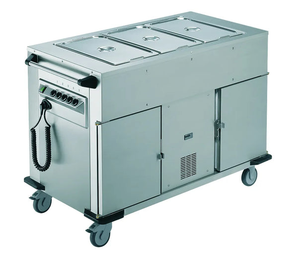 Rieber Norm Iii 1 1K Bain Marie Top 1 X Heated Cabinet 1 X Refrigerated Cabinet Mobile Food