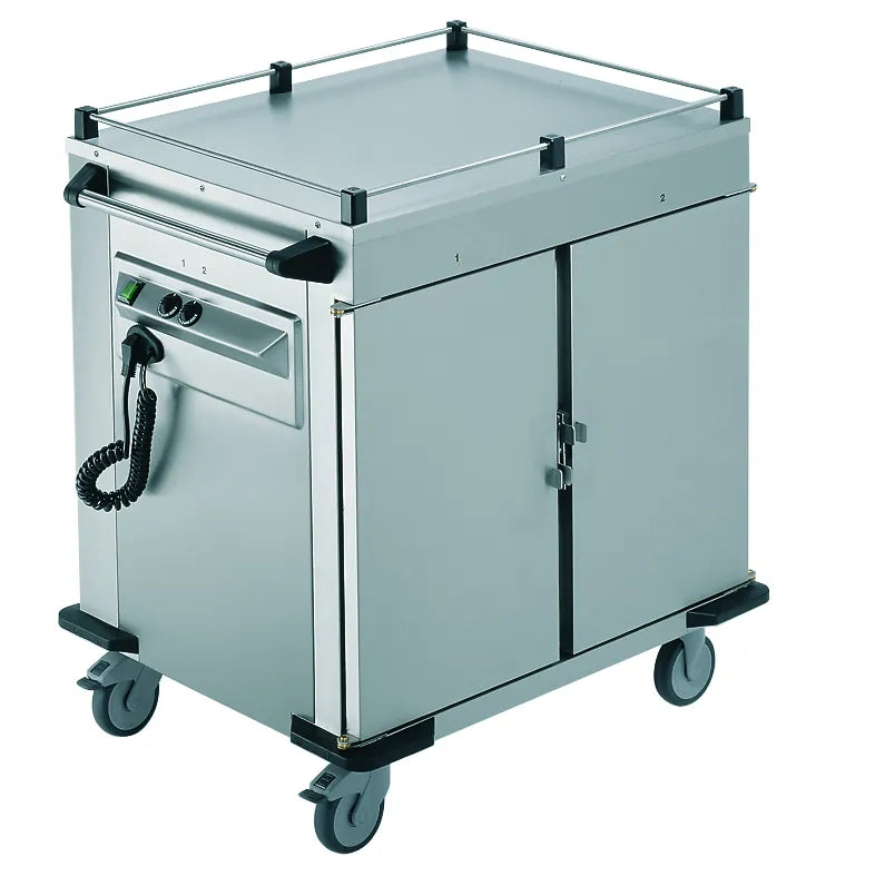 Rieber Norm Ii 0 2 X Heated Cabinets Mobile Food Transport Trolley