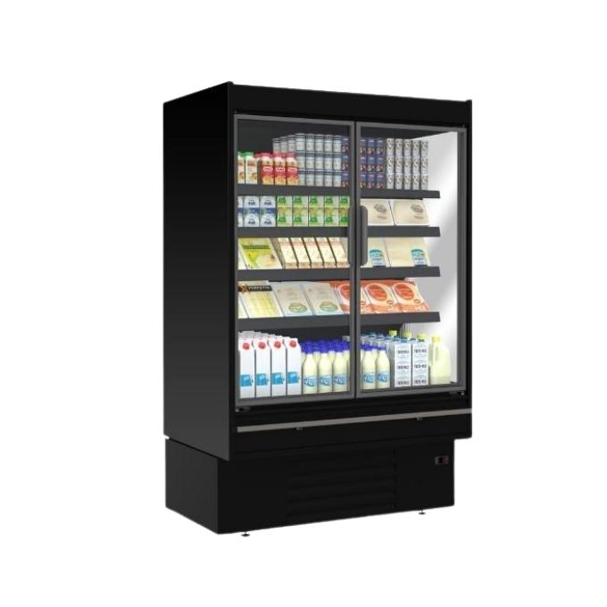 Bonnet Névé Onwave 3 Eco Multi-Deck Glass Door Chiller - 125 - W/W 2D - Whisk Hospitality - BN_ONW3ECOL125/S