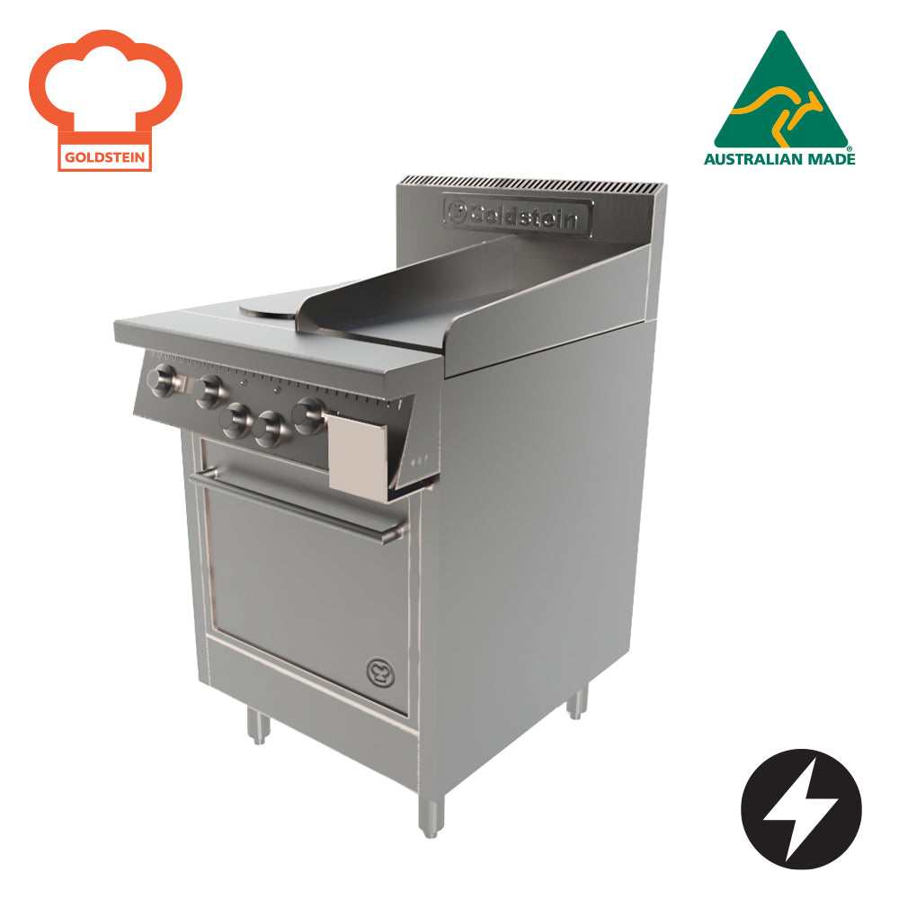 GOLDSTEIN PE2S12G20 | 505MM (20") STATIC OVEN RANGES | ELECTRIC