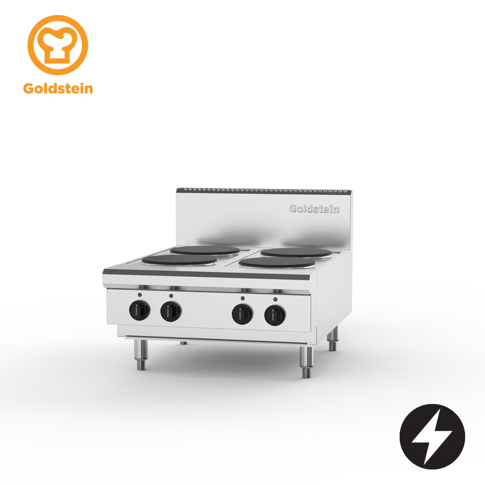 PEB4S-X | Electric Cooktop, 4 Solid Plates - Whisk Hospitality - PEB4S-X
