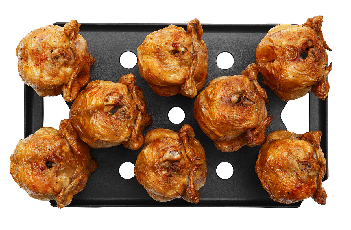 LAINOX Non-stick pan for chickens (1/1GN) holds 8