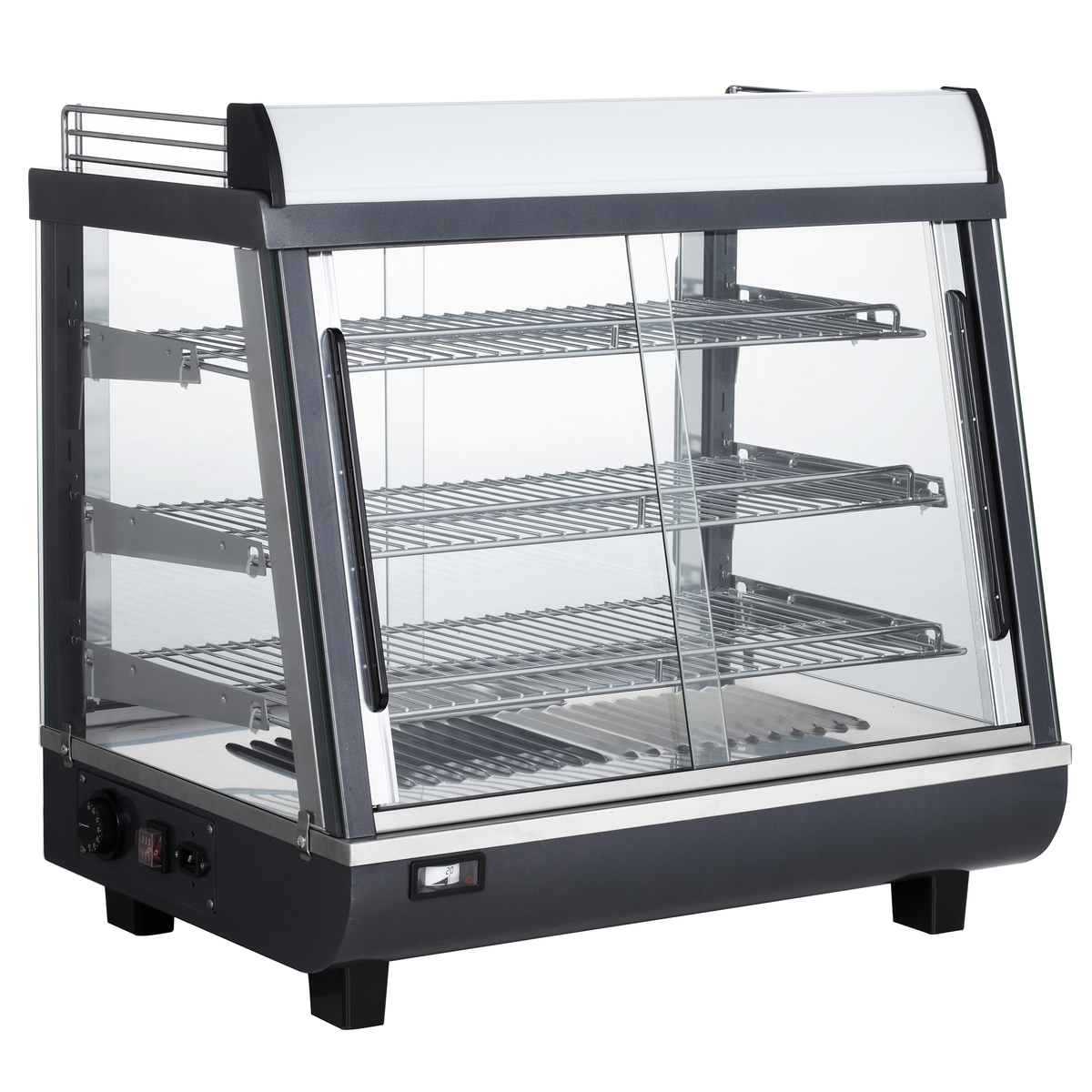 Pavia 100H 96L Counter Top Heated Display - Whisk Hospitality