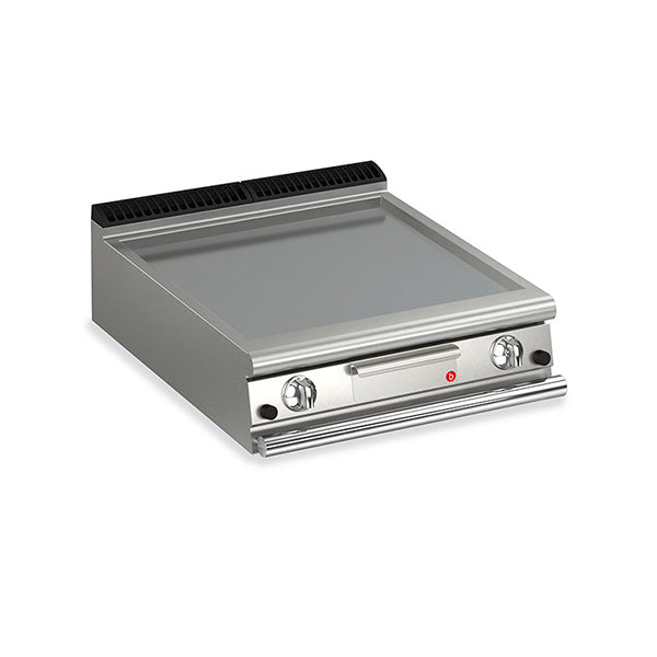Baron 2 Burner Gas Fry Top With Smooth Mild Steel Plate