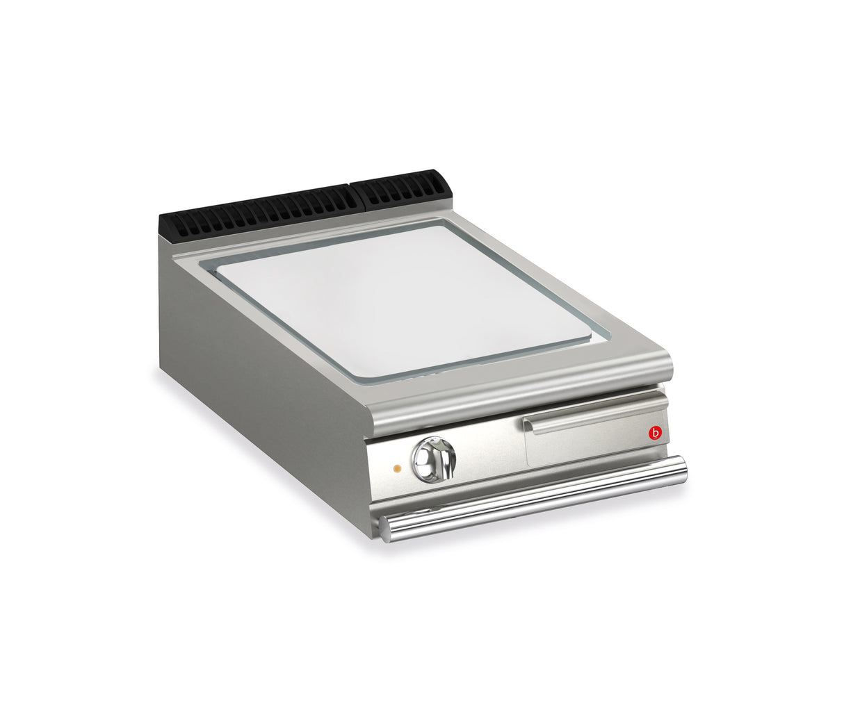 BARON 1 Burner Electric Fry Top With Smooth Chrome Plate And Thermostat Control