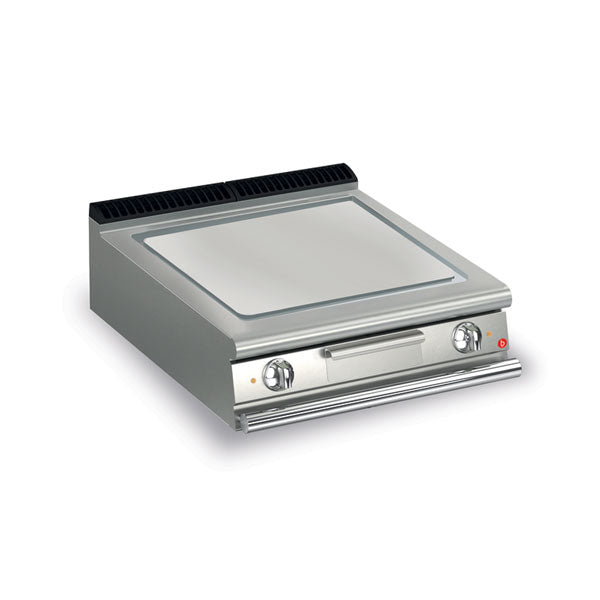 Baron 2 Burner Electric Fry Top With Smooth Mild Steel Plate And Thermostat Control