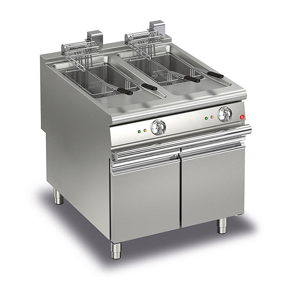 Baron 22-22L Double Basin Electric Deep Fryer