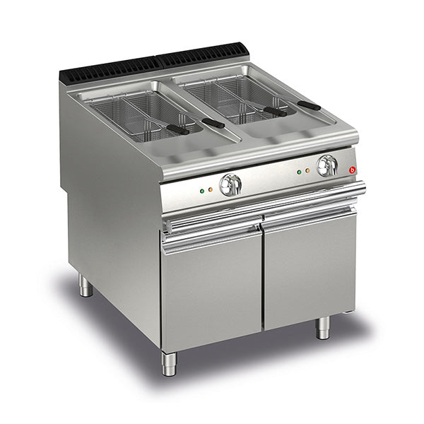 Baron 23-23L Double Basin Gas Deep Fryer