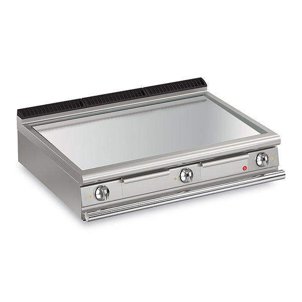 Baron 3 Burner Electric Fry Top With Smooth Chrome Plate And Thermostat Control
