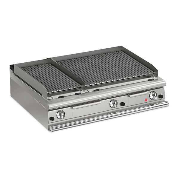 Baron 3 Burner Gas Lava Rock Chargrill