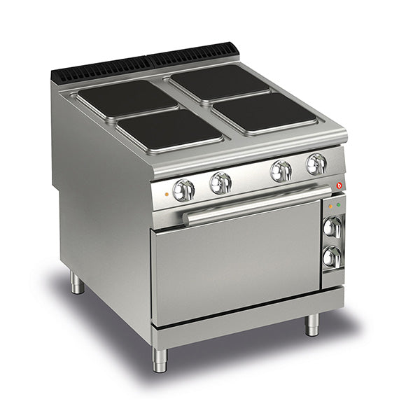Baron 4 Burner Electric Cook Top With Electric Oven