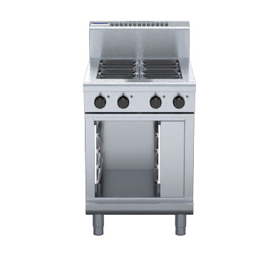 Waldorf 800 Series Rn8400E Cb 600Mm Electric Cooktop Cabinet Base