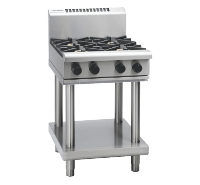 Waldorf 800 Series Rnl8400G Ls 600Mm Gas Cooktop Low Back Version Leg Stand