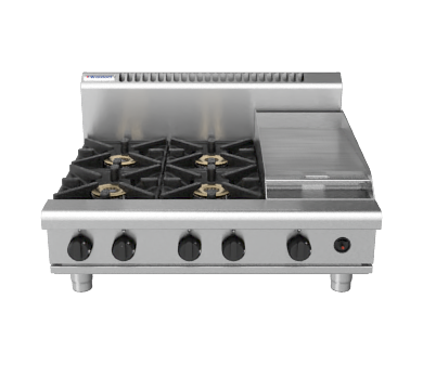 Waldorf 800 Series Rn8603G B 900Mm Gas Cooktop Bench Model