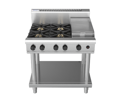 Blue Seal Evolution Series E516D B 900Mm Electric Cooktop Bench Model