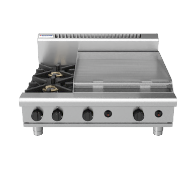 Waldorf 800 Series Rn8606G B 900Mm Gas Cooktop Bench Model