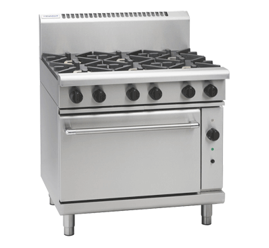 Waldorf 800 Series Rnl8610Gc 900Mm Gas Range Convection Oven Low Back Version
