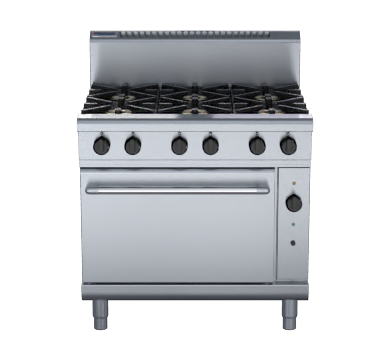 Waldorf 800 Series Rn8610Gc 900Mm Gas Range Convection Oven