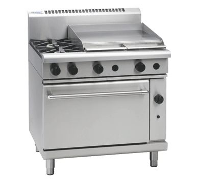 Waldorf 800 Series Rnl8616G 900Mm Gas Range Static Oven Low Back Version