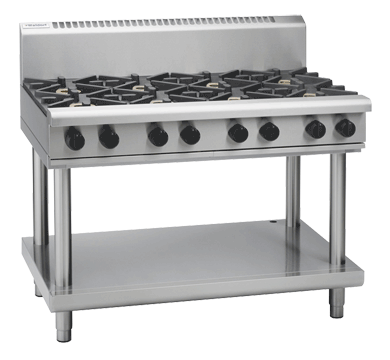 Waldorf 800 Series Rnl8800G Ls 1200Mm Gas Cooktop Low Back Version Leg Stand