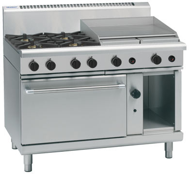Waldorf 800 Series Rn8816G 1200Mm Gas Range Static Oven