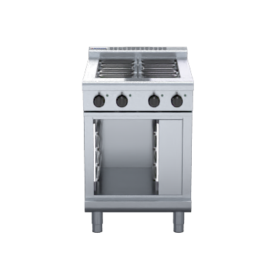 Waldorf 800 Series Rnl8400E Cb 600Mm Electric Cooktop Low Back Version Cabinet Base