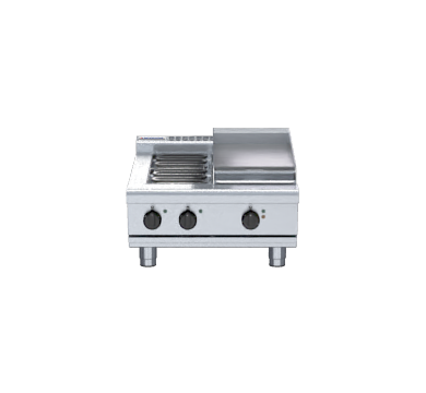 Waldorf 800 Series Rnl8403E B 600Mm Electric Cooktop Low Back Version Bench Model