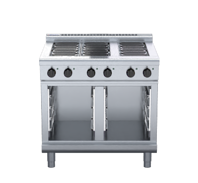 Waldorf 800 Series Rnl8600E Cb 900Mm Electric Cooktop Low Back Version Cabinet Base