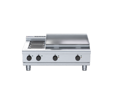 Waldorf 800 Series Rnl8606E B 900Mm Electric Cooktop Low Back Version Bench Model