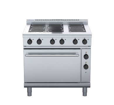 Waldorf 800 Series Rnl8610E 900Mm Electric Range Static Oven Low Back Version