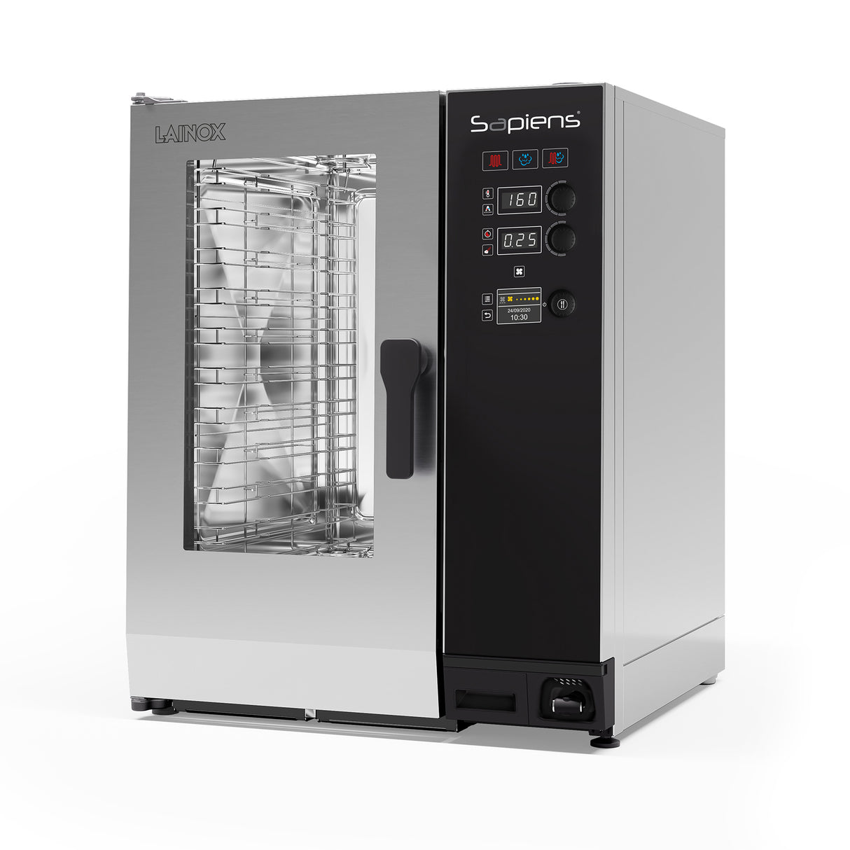 LAINOX 10 x1/1GN SAPIENS Electric Direct Steam Combi Oven with Touch Screen Controls