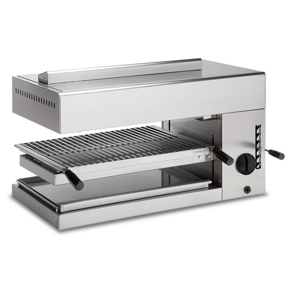 Baron Adjustable Height Gas Salamander Grill With 575 x 400 mm Cooking Surface