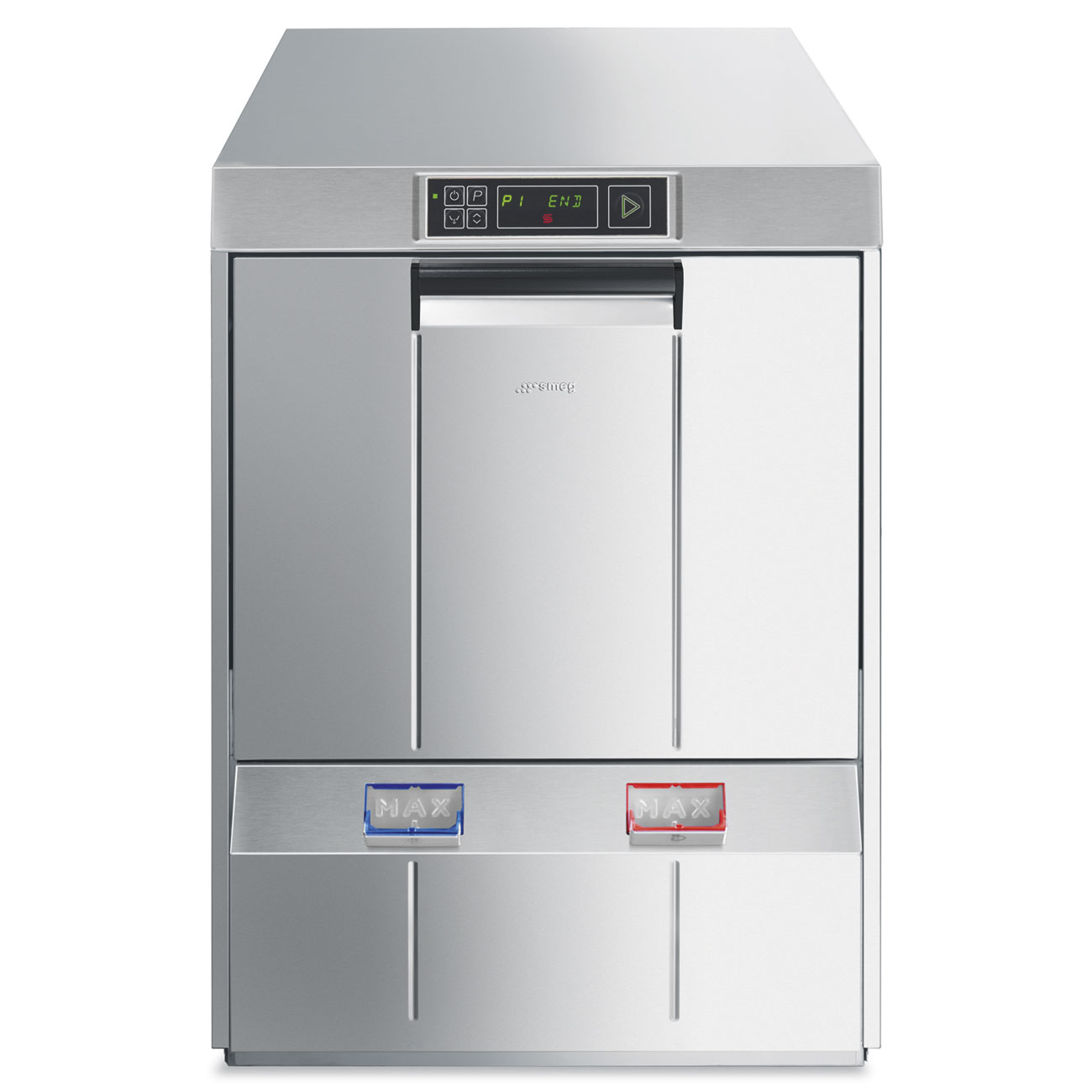 SMEG SPD515AU easyLINE fully insulated underbench dishwasher - Three phase (15 Amp optional) 500x500 basket Electronic control- 7 cycles